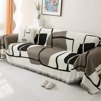 Полотенце для дивана из шенилла Light Luxury, новый чехол для дивана, универсальная наволочка на все четыре сезона, устойчивая к царапинам от кошек, можно стирать в стиральной машине 180*130cm