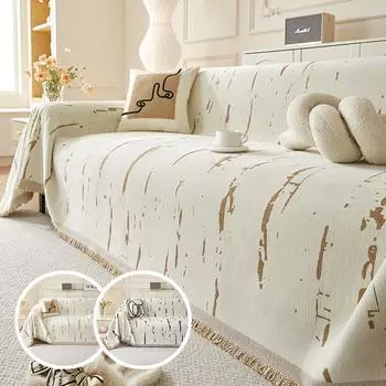 Полотенце для дивана из шенилла, многофункциональное одеяло для дивана, защитный чехол для мебели, чехол для дивана в гостиной, универсальный, четыре сезона 180x130cm