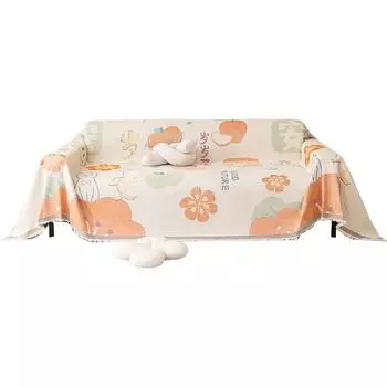 Полотенце для дивана из шенилла на все времена года, одеяло для дивана с полным покрытием, чехол для дивана с защитой от царапин от кошек, простая современная ткань для чехла для дивана 180*130cm