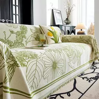 Полотенце для дивана из шенилла, полное покрывало, стиль Ins, новое покрывало для дивана, защитное от царапин для дивана Four Seasons, полотенце 180*130cm