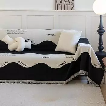 Полотенце для дивана из шенилла, простое современное покрывало для дивана, устойчивое к царапинам от кошек, защита от песка, универсальное кожаное покрывало для дивана Four Seasons, покрывало из ткани 180*130cm