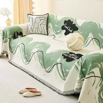 Полотенце для дивана из шенилла, утолщенная ткань с защитой от царапин, универсальный чехол для дивана, нескользящая подушка для дивана, высокого качества 180*130cm