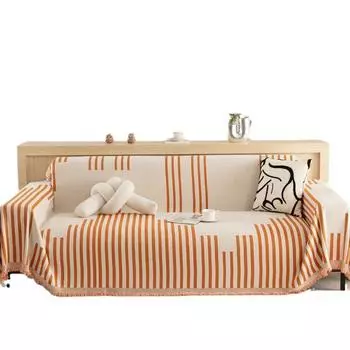 Полотенце для дивана из шенилла, всеобъемлющее полотенце с полным покрытием, всесезонное универсальное покрывало для дивана, пыленепроницаемое и устойчивое к кошачьим царапинам современное простое покрывало для полотенца 180*130cm