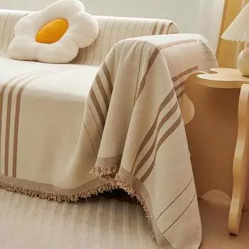 Полотенце для дивана из шенилла, всесезонный чехол для дивана с защитой от царапин, универсальный чехол для дивана, подушка для дивана из пледа 180*130cm