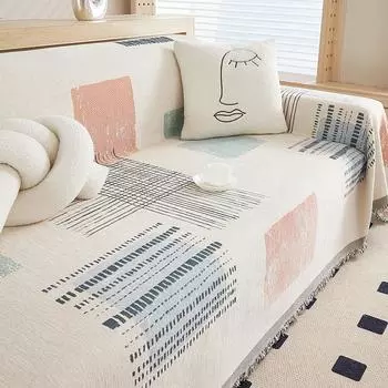 Полотенце для дивана из синели на все сезоны, чехол для дивана с защитой от кошачьих когтей, комплексное пыленепроницаемое одеяло для гостиной в гостиной 180*130cm