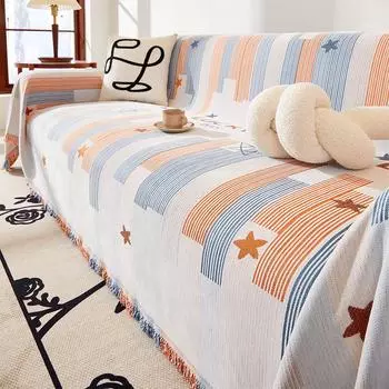 Полотенце для дивана из синели на все сезоны, чехол для дивана с защитой от кошачьих когтей, универсальное одеяло для гостиной в гостиной 180*130cm