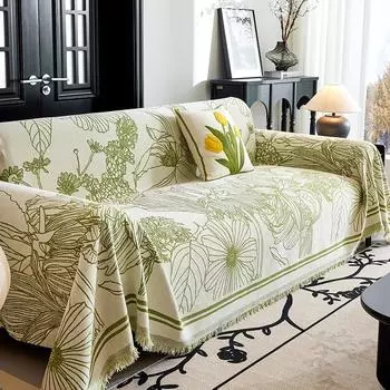 Полотенце для дивана из синели, новое одеяло для дивана, универсальное покрывало на четыре сезона, ткань для дивана с защитой от кошек, полотенце для дивана 180*130CM