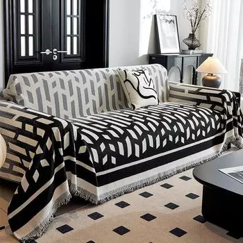 Полотенце для дивана из синели, новое всесезонное универсальное покрывало для дивана, можно расстилать и накрывать, одеяло для дивана с защитой от кошачьих царапин 180*130cm