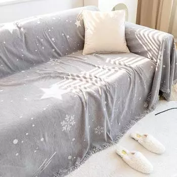 Полотенце для дивана из синели, полное покрытие, чехол для дивана, полное покрытие на четыре сезона, универсальный современный простой чехол, утолщенная ткань 180*130cm