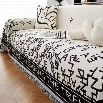 Полотенце для дивана из синели, простое, универсальное, Four Seasons, чехол для дивана, тканевое одеяло, не царапающееся 180*130cm