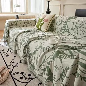 Полотенце для дивана из синели, ткань с полным покрытием, новое одеяло для дивана, всесезонное универсальное полотенце для дивана с защитой от кошачьих царапин 180*130cm