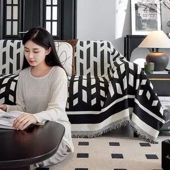 Полотенце для дивана из синели, универсальное покрывало для дивана Four Seasons, может покрыть нецарапающееся одеяло для дивана 180*130cm