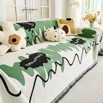 Полотенце для дивана из синели, универсальное высококачественное полотенце с толстым покрытием, нескользящее, простое, не царапающееся, высококачественная ткань для пыли 180*130