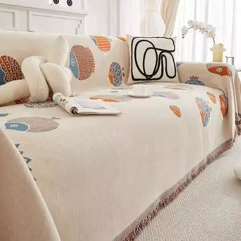 Полотенце для дивана из синели, универсальное полотенце для четырех сезонов, не царапающееся, нескользящее, утолщенное, двухстороннее, в наличии, чехол для дивана, подушка для дивана 90*90