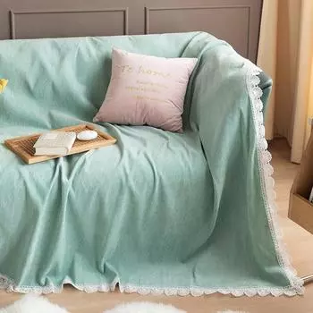 Полотенце для дивана из синели, универсальное полное покрытие, ткань для чехла на диван, нескользящая подушка для дивана 180*150cm