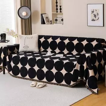 Полотенце для дивана из синели, универсальное для всех сезонов, универсальный чехол для дивана, пылезащитный чехол, цельный чехол для дивана, защита от кошачьих царапин 180*130cm