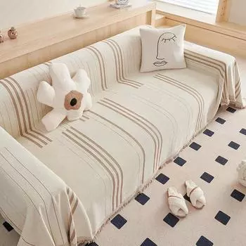 Полотенце для дивана из синели, универсальный чехол для дивана Four Seasons, не царапающий чехол для дивана, универсальный универсальный чехол для дивана, чехол для дивана, подушка 180*130CM