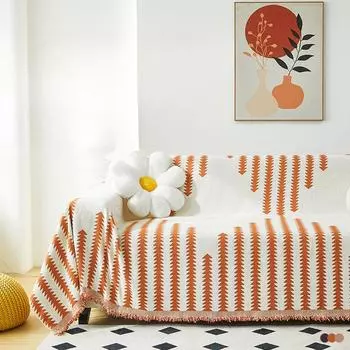 Полотенце для дивана из синели в стиле Ins. Высококачественное полотенце для чехла на диван с кисточками. Многофункциональная ткань, которую можно стирать в машине. Доступна двусторонняя ткань. 180*90cm