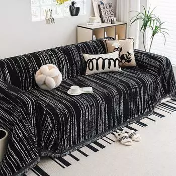 Полотенце для дивана из синели, высококачественное универсальное нескользящее грязеотталкивающее покрытие на четыре сезона, чехол для дивана, ткань для полотенец 180*130cm