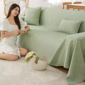 Полотенце для дивана Лето Лето Лето Коврик Нескользящие подушки для сидений Простой чехол для дивана Универсальный универсальный чехол с защитой от царапин Полотенце 200*130