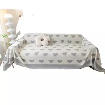 Полотенце для дивана на все времена, Полотенце для наволочки для дивана, Ткань для чехла для дивана из синели, Универсальный противоскользящий чехол для дивана, Защита от царапин 180*130cm