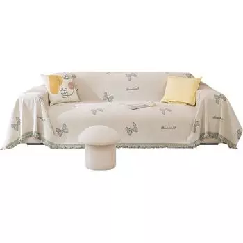 Полотенце для дивана на все времена, полотенце для дивана Ins, простой чехол для дивана с защитой от царапин и песка, универсальный чехол, включающий все необходимое 180*130cm