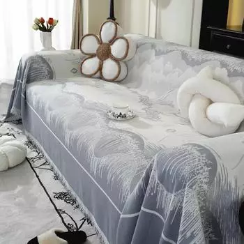 Полотенце для дивана, не царапающееся, цельный кусок синели, чехол для дивана Advanced Sense, универсальное тканевое покрывало, одеяло 180X130