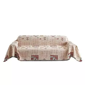 Полотенце для дивана Nordic Instagram Style Чехол для дивана, полностью покрытый чехол для диванной подушки, универсальный чехол Four Seasons, одеяло, одинарное три 90*90cm