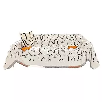 Полотенце для дивана, новый стиль, маленькая свежая подушка для дивана, устойчивая к царапинам от кошек, чехол для дивана, двойной чехол для подлокотника, одеяло для дивана, полное покрытие 180*130cm