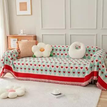 Полотенце для дивана, полностью покрытое чехлом для дивана Love, ткань для четырех сезонов, универсальный чехол для дивана с защитой от царапин, чехол для дивана 180*130cm