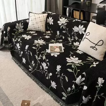 Полотенце для дивана, полностью покрытое, универсальное, нескользящее, универсальное, в стиле французского ретро, доступное, роскошное, высококачественное. 180-130cm