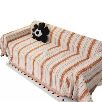 Полотенце для дивана, полный чехол, универсальный чехол для дивана Four Seasons, новый всеобъемлющий полосатый чехол, одеяло 180*130cm