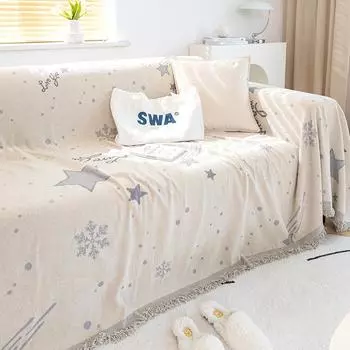 Полотенце для дивана, простой чехол для дивана, ткань, полное покрытие, универсальный чехол на четыре сезона, чехол для диванной подушки, утолщенный против кошачьих царапин 180*130cm