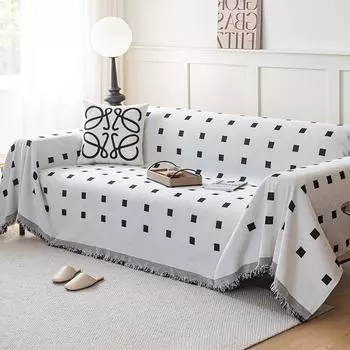 Полотенце для дивана с защитой от царапин, универсальная подушка, простой современный чехол для дивана, универсальный чехол для дивана Four Seasons, стиль Ins, ткань для чехла на спинку 180*130cm