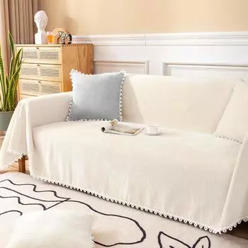 Полотенце для дивана с защитой от царапин, чехол для дивана, универсальная универсальная подушка для дивана Four Seasons 180*150cm