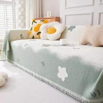 Полотенце для дивана с защитой от царапин, универсальная подушка, простой современный чехол для дивана, универсальный чехол для дивана Four Seasons, стиль Ins, ткань для чехла на спинку 180*130cm