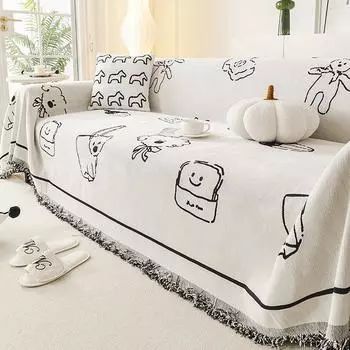 Полотенце для дивана Starry Sky Chenille, универсальный чехол для дивана Four Seasons All-Inclusive, чехол для гостиной, большой чехол для дивана 180*130cm