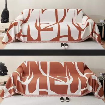 Полотенце для дивана, ткань с полным покрытием, коврики из синели, походные коврики, чехол для диванной подушки, полотенце, четыре сезона, универсальный универсальный чехол для дивана 90*180cm