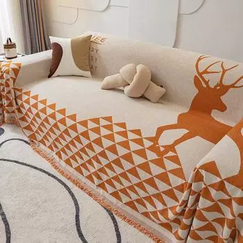 Полотенце для дивана, ткань с полным покрытием, новинка, чехол для дивана для гостиной, «все включено», нескользящие подушки для сидения, утолщенные 180*130