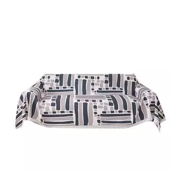 Полотенце для дивана, ткань с полным покрытием, универсальный нескользящий грязеотталкивающий чехол для дивана Four Seasons, не царапающий коврик для кемпинга, гостиная, пылезащитный 130*180cm