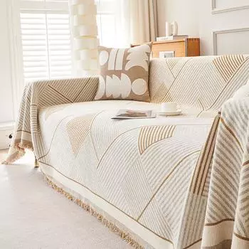 Полотенце для дивана, ткань с полным покрытием, подушка для дивана, универсальная подушка из синели с защитой от царапин, чехол для дивана, четыре сезона 180*130cm