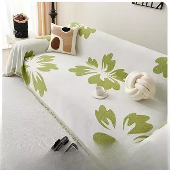 Полотенце для дивана, ткань с полным покрытием, стильная диванная подушка, универсальное домашнее универсальное покрывало для нескольких человек, универсальное одеяло для дивана на четыре сезона 90*180cm