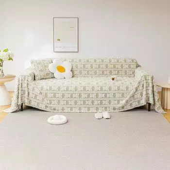 Полотенце для дивана, тканевое, простое, с рисунком, современное, плюшевое, чехол для дивана 180*130cm