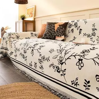 Полотенце для дивана, универсальная нескользящая подушка, чехол для дивана из синели, ткань High Sense, чехол для дивана, ткань с полным покрытием 180*130cm