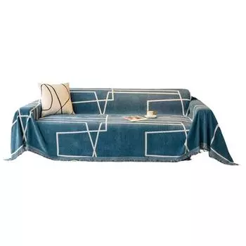 Полотенце для дивана, универсальное для всех сезонов, защита от царапин кошек, чехол для дивана Ins Style, полное покрытие, одеяло для дивана, чехол для дивана, пыленепроницаемый 180*130cm