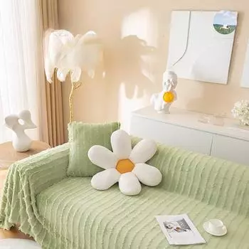 Полотенце для дивана, универсальные нескользящие подушки для сидений Four Seasons, чехол для дивана из синели, высококачественная кожа, ткань с защитой от кошачьих царапин, полностью покрытая 180*130cm