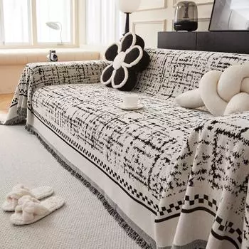Полотенце для дивана, универсальный чехол для дивана из синели, четыре сезона, полностью покрытый, пылезащитный диван, подушка, высокое качество, тканевый чехол для дивана 180X130