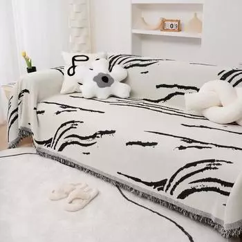 Полотенце для дивана, универсальный чехол для дивана Four Seasons, нескользящая подушка для дивана, простой чехол, чехол для пододеяльника, универсальный чехол для дивана, полностью покрытый 180X130