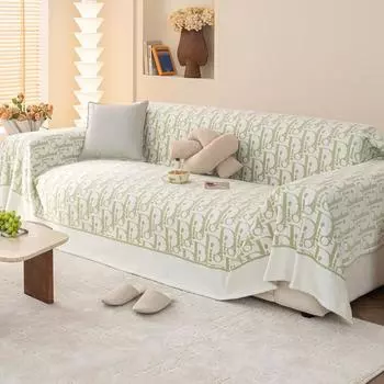 Полотенце для дивана, универсальный тканевый чехол, прохладный летний чехол, одеяло, летний легкий роскошный чехол для дивана с высоким смыслом 180*130cm