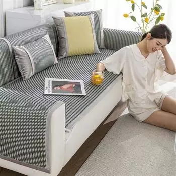 Полотенце для дивана Весна и лето Лето Лето Коврик Подушка для дивана Моющаяся подушка Дышащий чехол для дивана 60*60